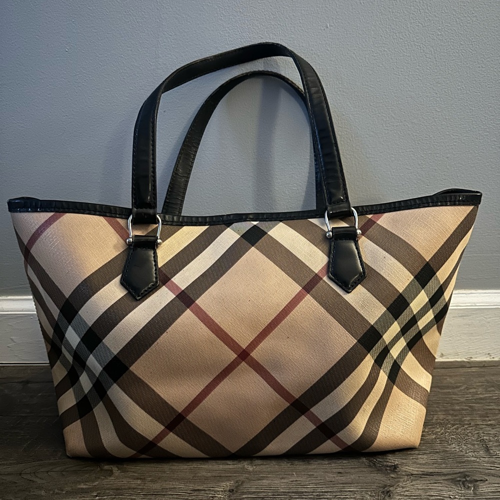 Burberry Nova Check Tote